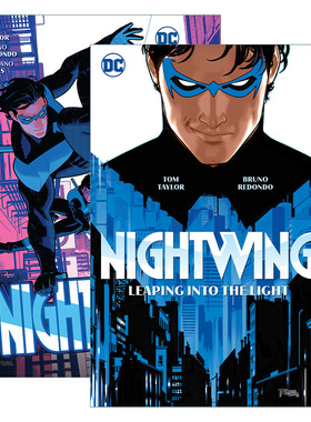 英文原版 Nightwing 夜翼精装漫画系列2册 Leaping into the Light Get Grayson 英文版 进口英语原版书籍