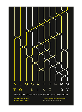 英文原版 Algorithms To Live By 算法之美 指导工作与生活的算法 布莱恩·克里斯汀 英文版 进口英语原版书籍