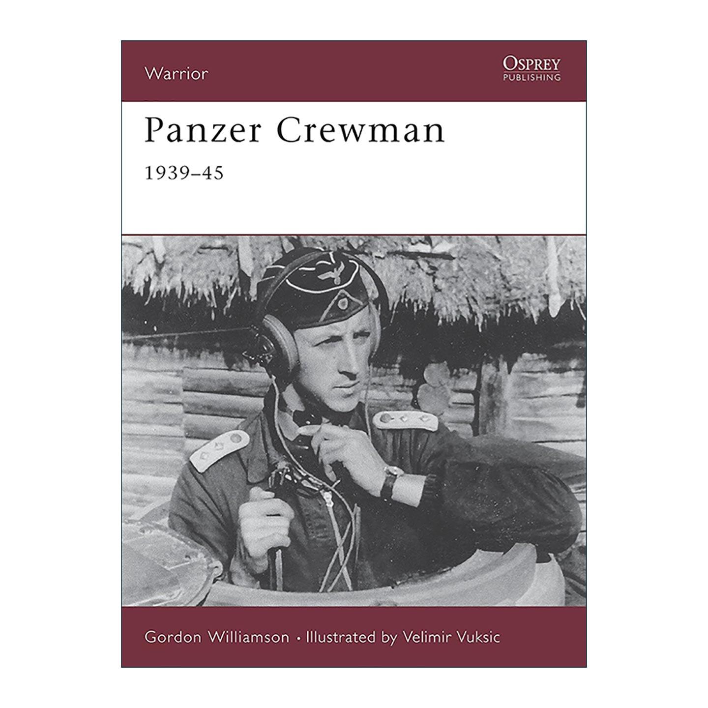 英文原版 Panzer Crewman 1939–45 二战德国坦克兵 历史上的战士系列 英文版 进口英语原版书籍