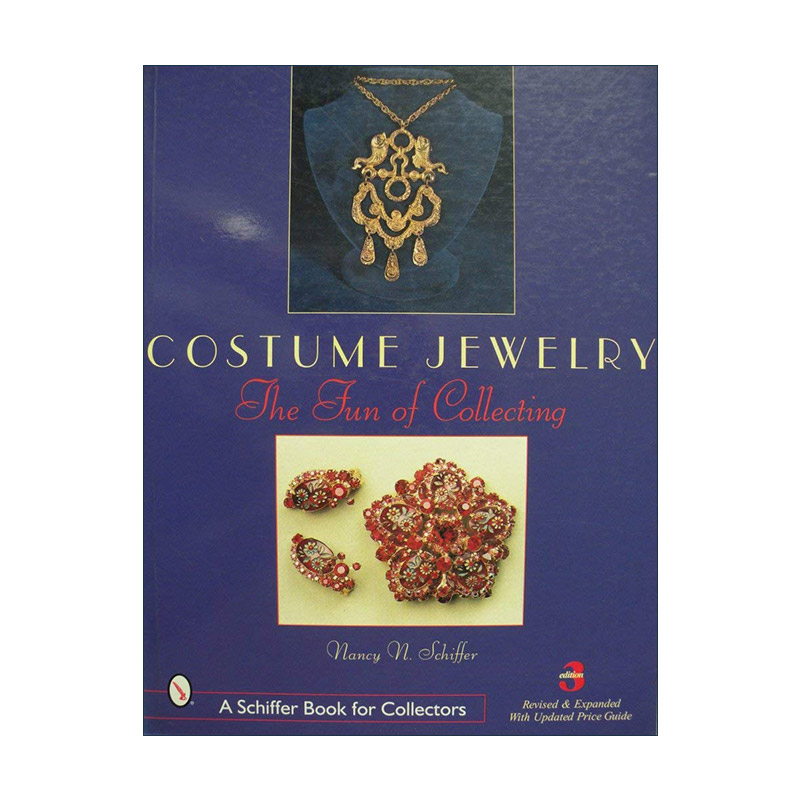 英文原版 Costume Jewelry 服装配饰珠宝指南 收藏的乐趣 Nancy Schiffer 英文版 进口英语原版书籍
