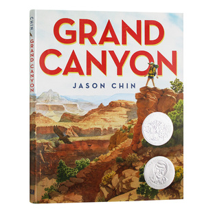 书籍 Chin Grand 2018年凯迪克银奖 英文版 精装 儿童英语绘本 Canyon Jason 大峡谷 进口原版 英文原版