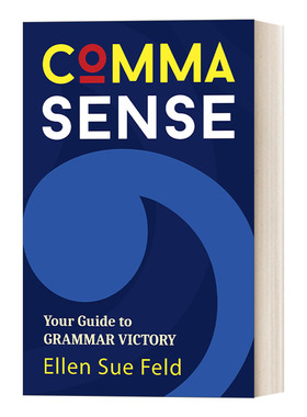 英文原版 Comma Sense Punctuation Workbook Elements of Style 逗号的意义 英语标点符号语法指南 Ellen Feld 进口英语原版书籍