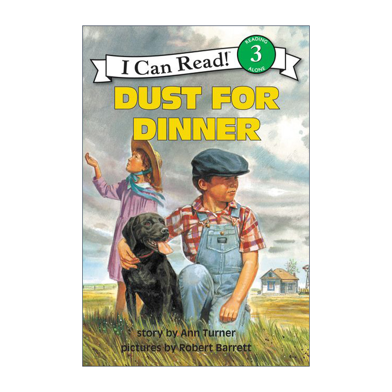 英文原版 Dust for Dinner 沙尘暴晚餐 I Can Read level 3 分级阅读 英文版 进口英语原版书籍