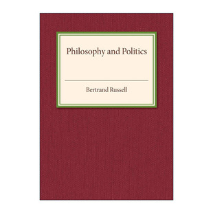 Politics 哲学与政治 罗素讲座集 英文原版 进口英语原版 and 英文版 书籍 Philosophy
