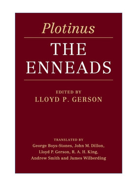 英文原版 Plotinus: The  Enneads  普罗提诺 九章集 附翻译及注释 英文版 进口英语原版书籍