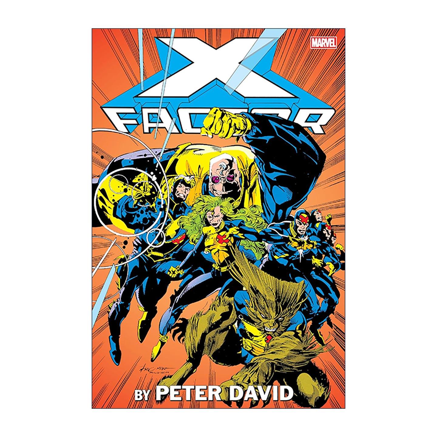 英文原版 X-Factor By Peter David Omnibus Vol.1 X因子 精选集 卷一 精装经典收藏版 漫威漫画 英文版 进口英语原版书籍