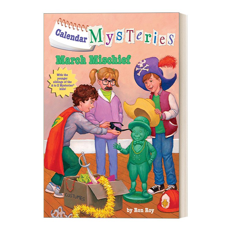 英文原版 calendar mysteries 3 march mischief 日历之谜系列3 英文