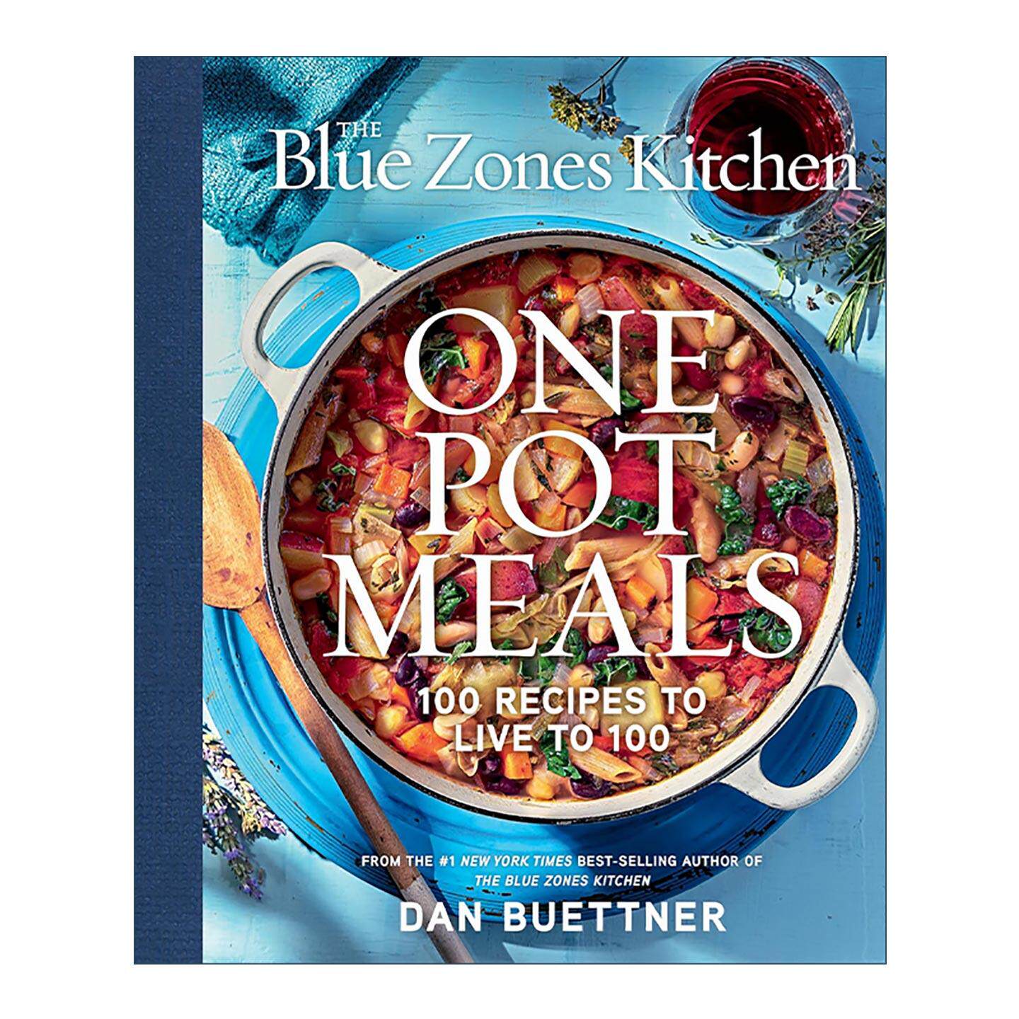 英文原版 The Blue Zones Kitchen One Pot Meals 蓝色地带厨房 一锅料理 100道长寿健康食谱 Dan Buettner 精装 进口英语原版书籍