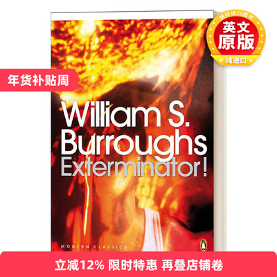 英文原版 Exterminator! 灭虫者！威廉·巴勒斯 企鹅现代经典 英文版 进口英语原版书籍