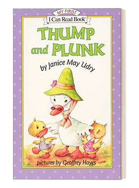 英文原版 Thump and Plunk 砰砰乓乓 My First I Can Read分级阅读 英文版 进口英语原版书籍