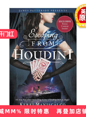 英文原版 Escaping From Houdin 跟踪开膛手杰克3 逃离乌丁 英文版 进口英语原版书籍