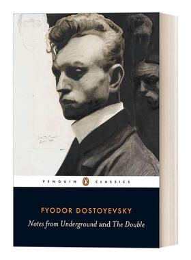 英文原版 Notes from Underground the Double地下室手记 双重人格 陀思妥耶夫斯基 企鹅经典Penguin Classics 进口英语原版书籍