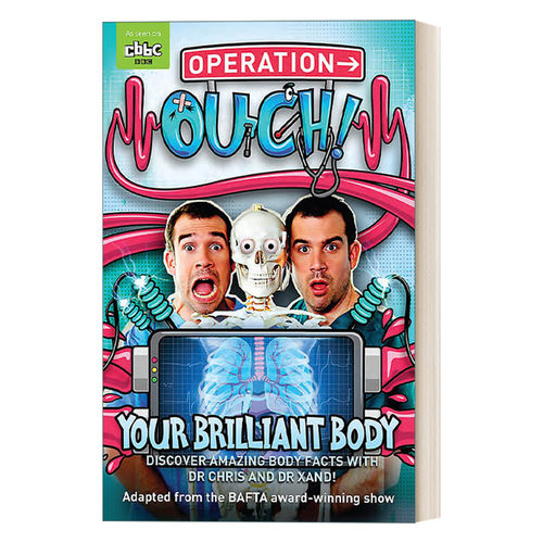 英文原版 Operation Ouch Your Brilliant Body 关于身体的神奇事实 英文版 进口英语原版书籍