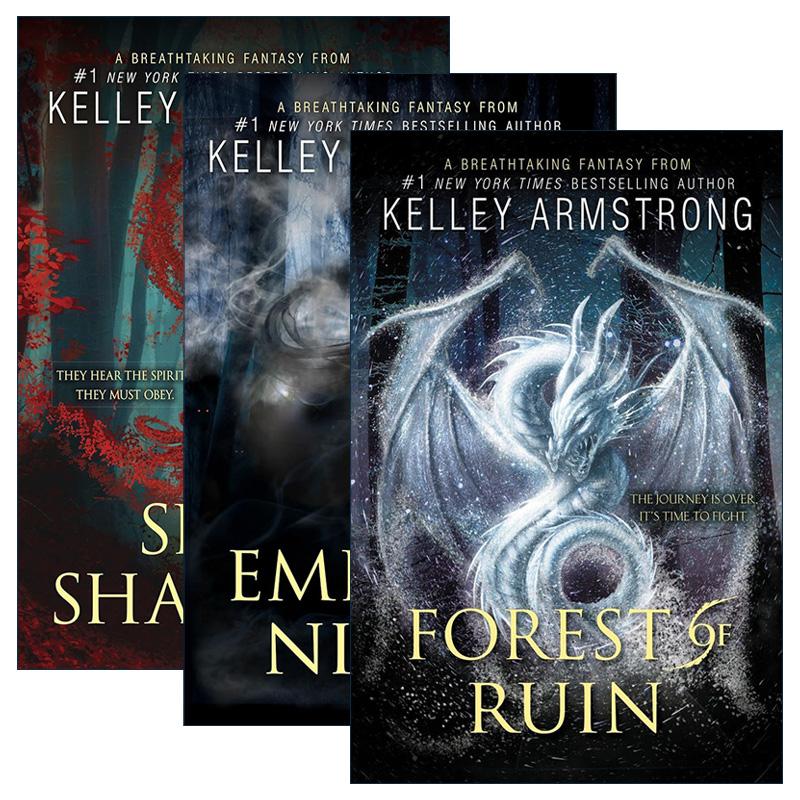 英文原版 Age of Legends Trilogy 传奇时代三部曲1-3册 青少年恐怖小说 Darkest Powers系列作者凯利?阿姆斯特朗 英文版 进口书