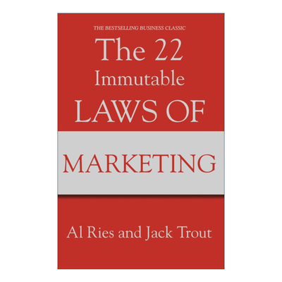 英文原版 The 22 Immutable Laws Of Marketing 22条商规 艾?里斯  杰克?特劳特 英文版 进口英语原版书籍