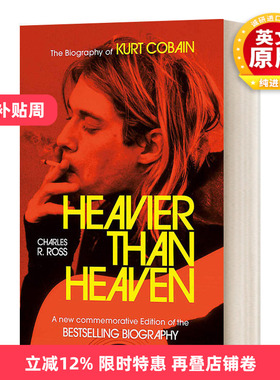 英文原版 Heavier Than Heaven 重于天堂 科特·柯本传 英文版 进口英语原版书籍
