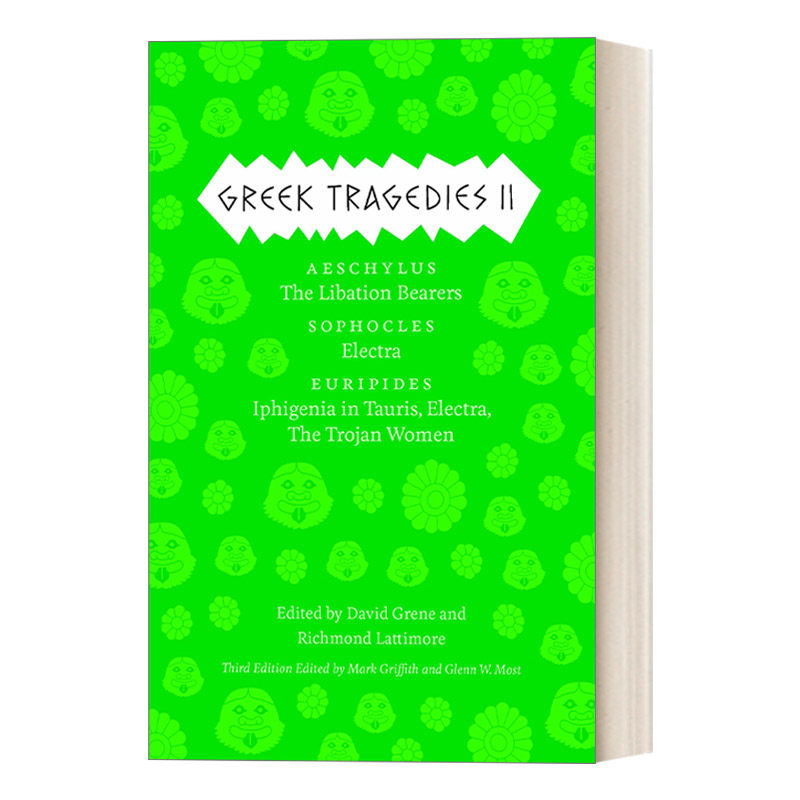 英文原版 Greek Tragedies 2 Aeschylus Volume 2 希腊悲剧2 埃斯库罗斯 索福柯勒斯 安提戈涅 Mark Griffith 英文版 进口英语书籍