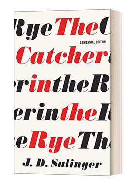 英文原版小说 The Catcher in the Rye 麦田里的守望者 100周年纪念版 英文版 进口英语原版书籍