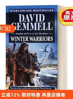 英文原版小说 Winter Warriors Drenai Saga Series 08 德莱尼传奇系列8 冬季勇士 奇幻动作冒险小说 英文版 进口英语原版书籍