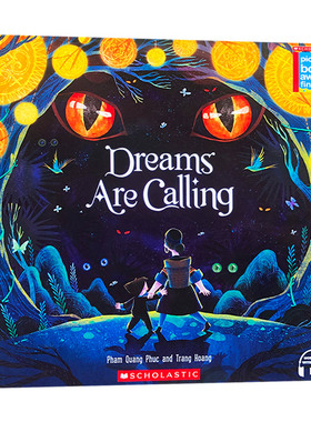 梦境在召唤 英文原版 Dreams Are Calling SPBA 亚洲绘本大奖 英文版儿童英语图画书 进口原版睡前阅读书籍