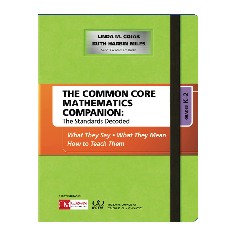 英文原版 The Common Core Mathematics Companion Grades K-2 共同核心标准 数学课程标准解读 K-2年级阶段 英文版 进口书籍