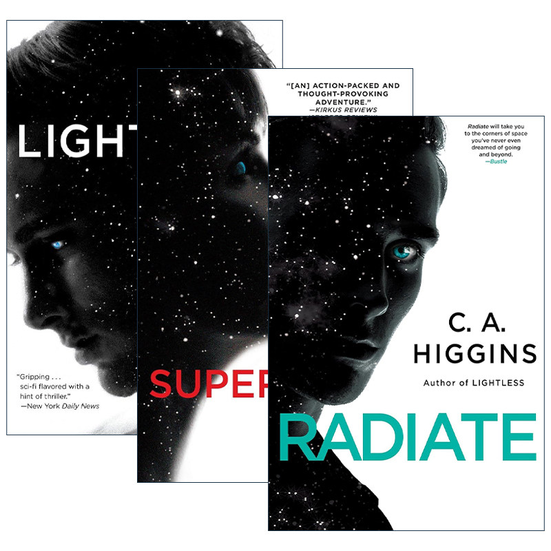 英文原版 The Lightless Trilogy无光三部曲系列 套装3册 科幻小说 太空歌剧 英文版 进口英语原版书籍