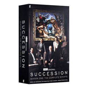 One 继承之战第一季 进口英语原版 Succession 书籍 英文版 Season HBO热门商战美剧 英文原版 电视剧本
