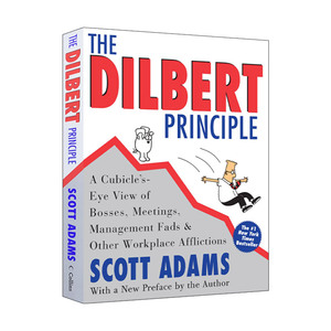 英文原版 The Dilbert Principle 呆伯特法则 上班异言堂 企业管理漫画 英文版 进口英语原版书籍