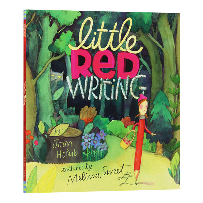red writing 小红铅笔 凯迪克奖作者作品 儿童趣味写作启蒙 小红帽