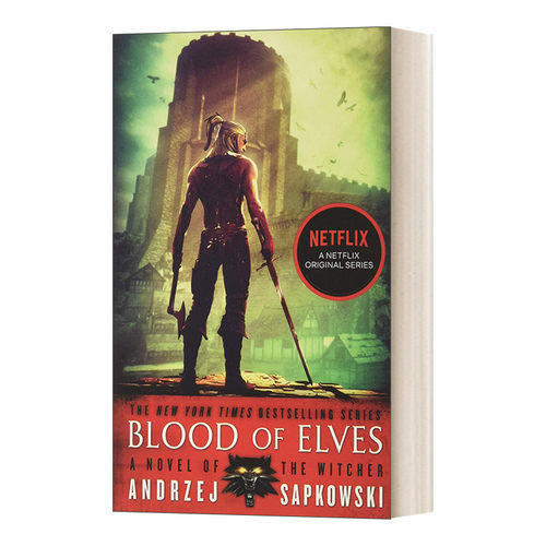 英文原版小说 The Witcher Saga Novels #1 Blood of Elves 猎魔人1 精灵之血 英文版 进口英语原版书籍