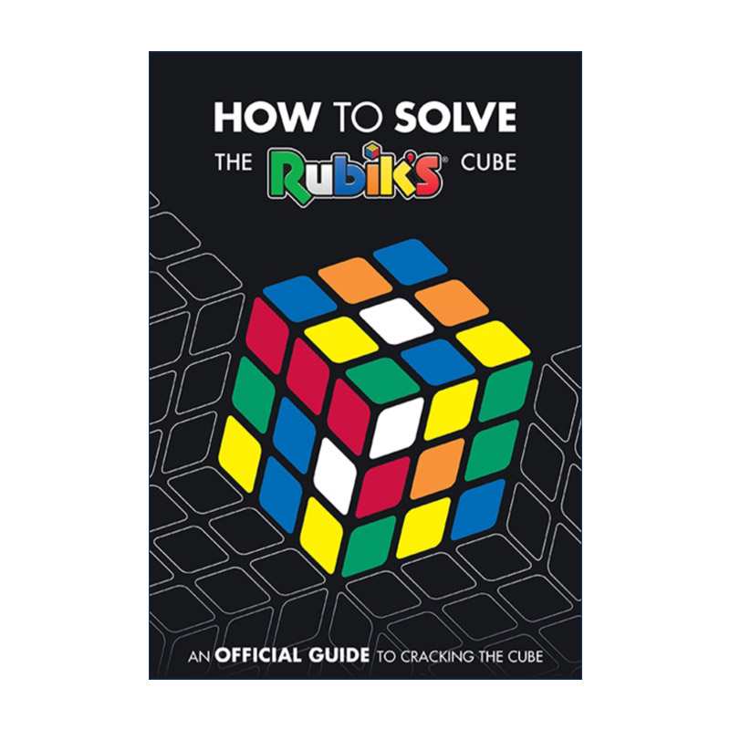 英文原版 How to Solve the Rubik's Cube 如何还原三阶魔方 初学者魔方步骤指南 英文版 进口英语原版书籍
