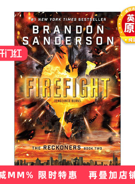 英文原版 Firefight the Reckoners Book 2 审判者传奇2 战斗 Brandon Sanderson 英文版 进口英语原版书籍