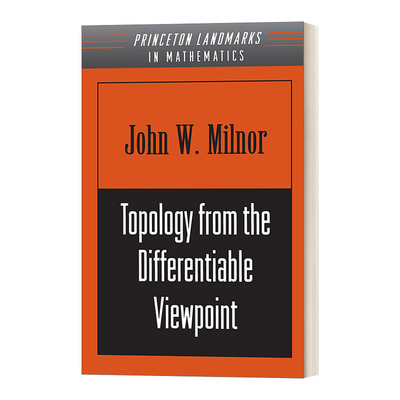 英文原版 Topology from the Differentiable Viewpoint 从微分观点看拓扑 John Milnor 英文版 进口英语原版书籍