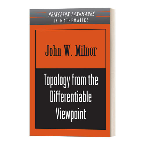 英文原版 Topology from the Differentiable Viewpoint 从微分观点看拓扑 John Milnor 英文版 进口英语原版书籍