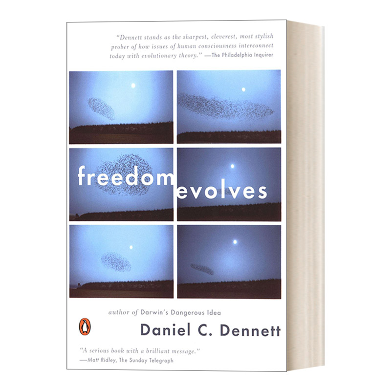 英文原版 Freedom Evolves 自由的进化 哲学 豆瓣高分推荐 Daniel C. Dennett 英文版 进口英语原版书籍
