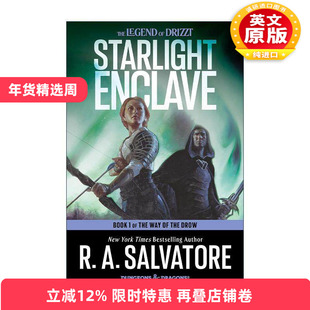 英文原版 Starlight Enclave 星光孤领 卓尔精灵之路系列 英文版 进口英语原版书籍
