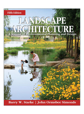 英文原版 Landscape Architecture 景观设计学 场地规划与设计手册 第5版 美国现代风景园林先驱John Ormsbee Simonds 英文版