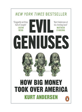 英文原版 Evil Geniuses 邪恶天才 复原美国 美国历史 英文版 进口英语原版书籍