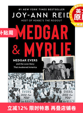 英文原版 Medgar and Myrlie 梅加埃弗斯和唤醒美国的爱情故事 精装 英文版 进口英语原版书籍