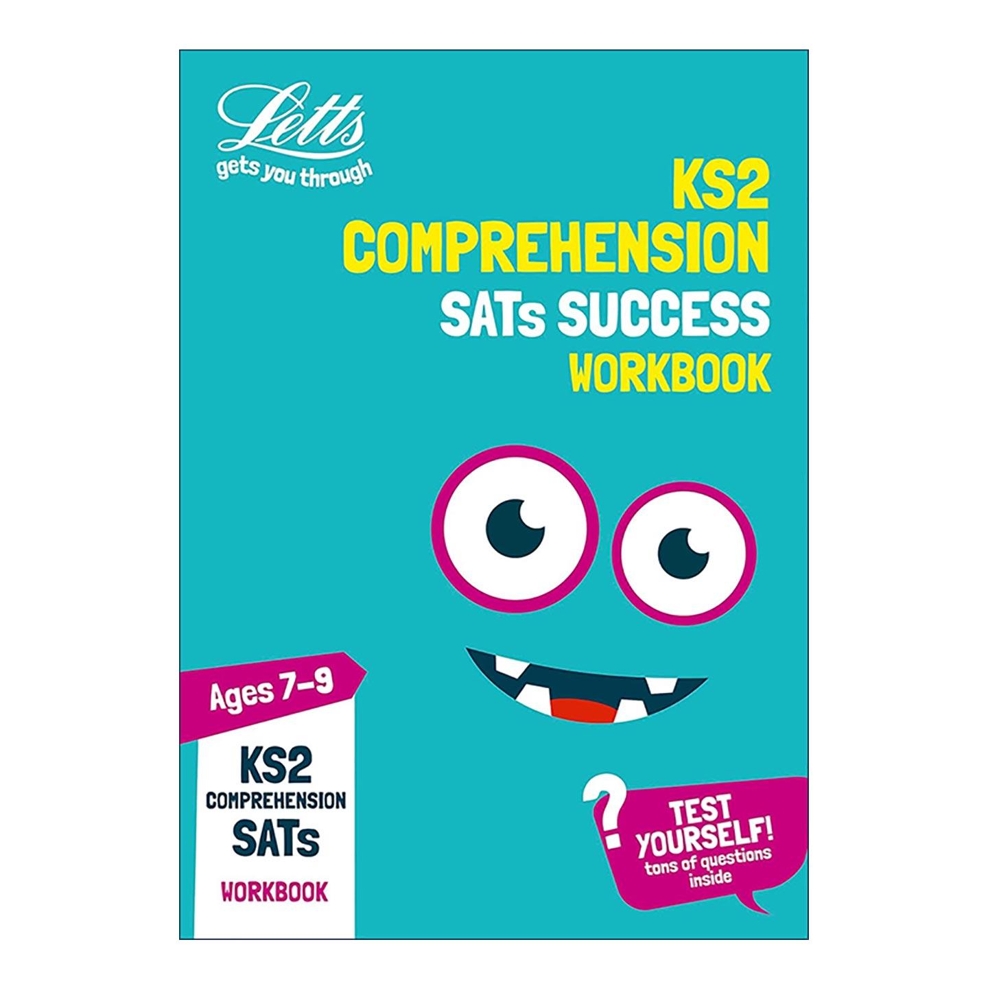 英文原版 Letts KS2 Comprehension SATs Success Workbook KS2小学英语阅读理解练习册 7-9岁 儿童教材教辅 进口英语原版书籍