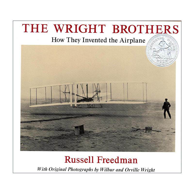 英文原版 The Wright Brothers 莱特兄弟传 飞机发明史 儿童科普百科 纽伯瑞奖得主Russell Freedman 英文版 进口英语原版书籍