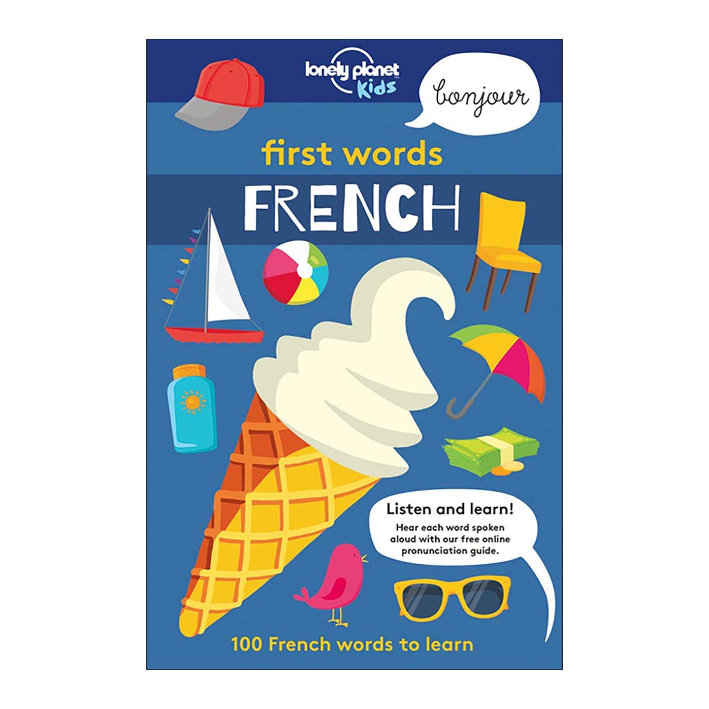 英文原版 Lonely Planet First Words French 孤独星球给孩子的法语单词书 英文版 进口英语原版书籍