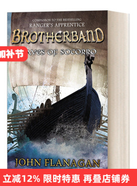 英文原版 Slaves of Socorro Book 4 兄弟团编年史系列4 青少年奇幻冒险小说 纽约时报畅销书作者John Flanagan 进口英语原版书籍