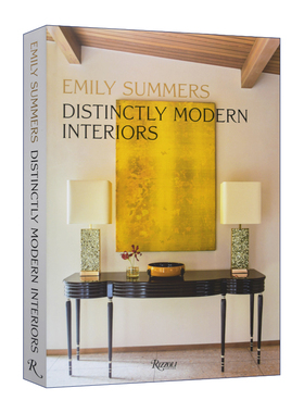 英文原版 精装 Distinctly Modern Interiors 独特的现代室内设计 英文版