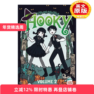 英文原版 Hooky Volume 2 双胞胎兄妹的奇幻冒险2 全彩漫画 英文版 进口英语原版书籍