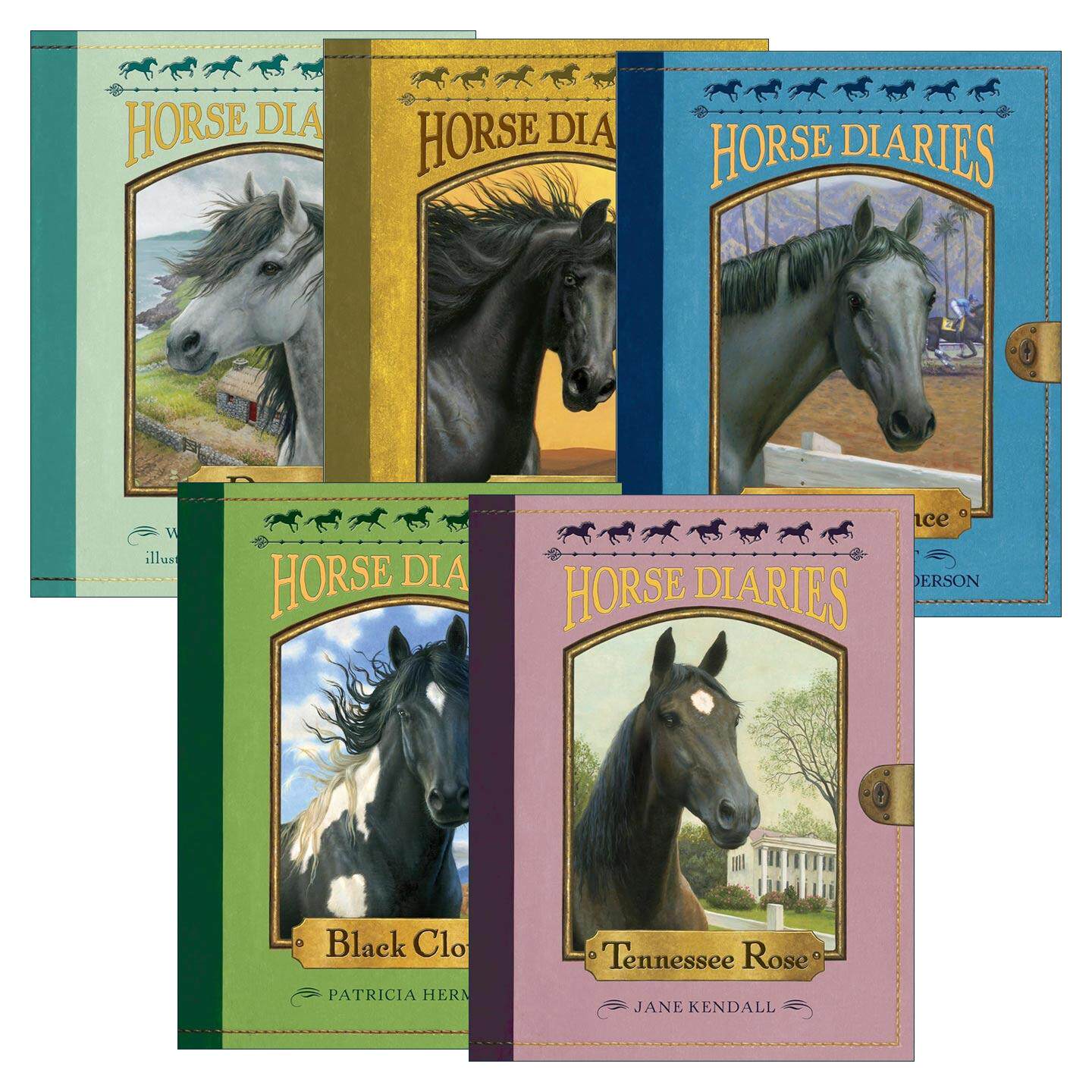 英文原版 Horse Diaries 小马驹日志系列6-10册 儿童历史小说 爱伦坡奖提名作家Alison Hart 英文版 进口英语原版书籍