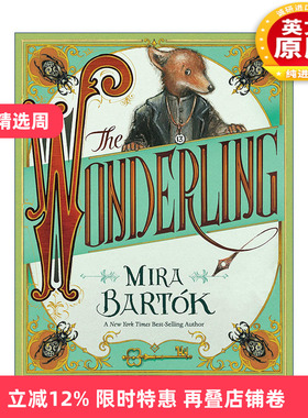 英文原版 The Wonderling 狐狸男孩 Mira Bartok米拉巴尔托克 青少年奇幻小说 英文版 进口英语原版书籍