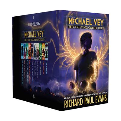 英文原版 Michael Vey Electrifying Collection 麦克维尔1-10册盒装 英文版 进口英语原版书籍