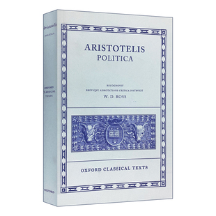 Politica Aristotle 亚里士多德政治学 英文版 书籍 英文原版 进口英语原版 精装