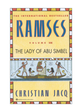 英文原版 Ramses Volume IV 皇后之爱 拉美西斯五部曲之四 克里斯蒂安·贾克 英文版 进口英语原版书籍